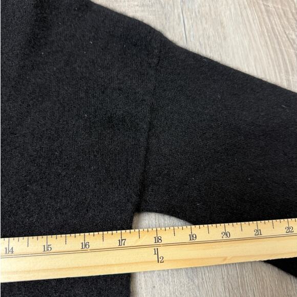 Catherine Malandrino 100% Cashmere Black Crewneck Sweater Women’s Small - Picture 5 of 7
